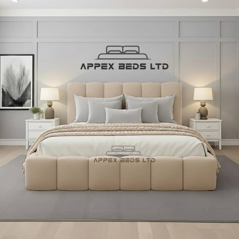 modern upholstered bed uk