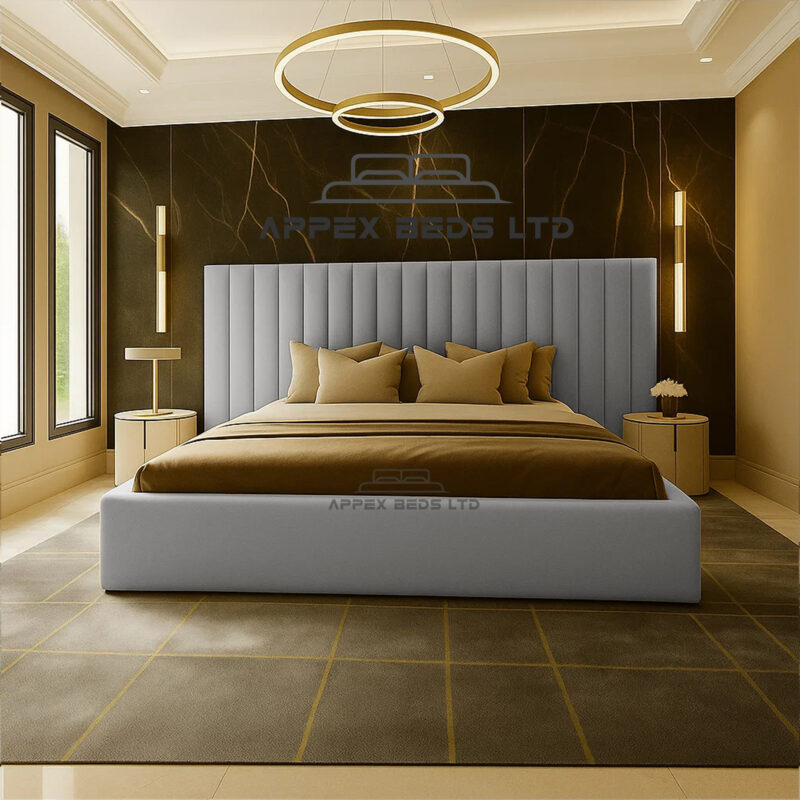 modern upholstered bed frame