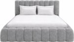 teddy fabric bed frame Grey
